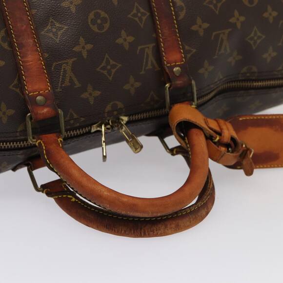LOUIS VUITTON Monogram Keepall Bandouliere 50 Boston Bag M41416 - Picture 8 of 16